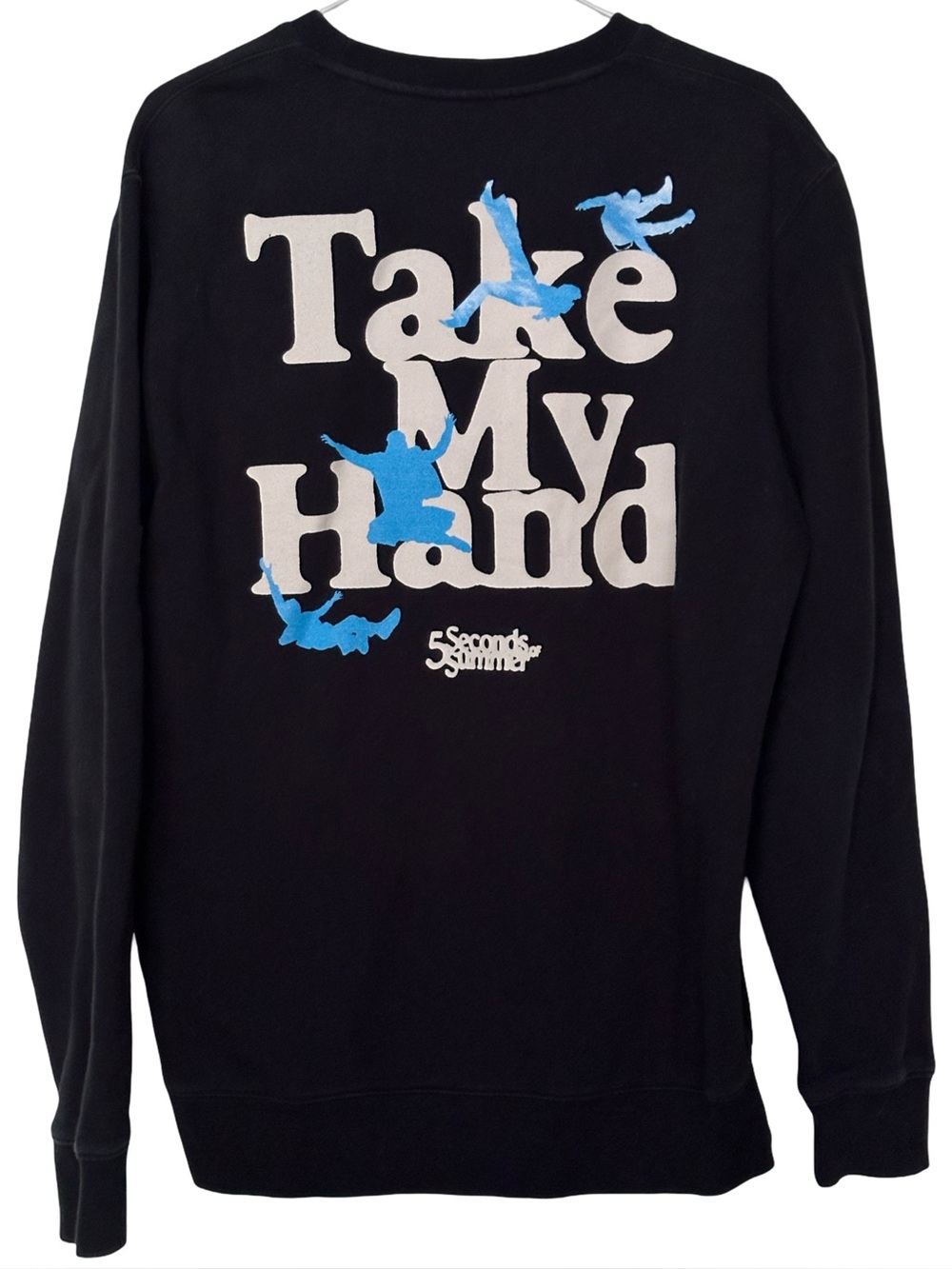 Official 5 Seconds of Summer Take My Hand Tour Crewneck Large 5SOS